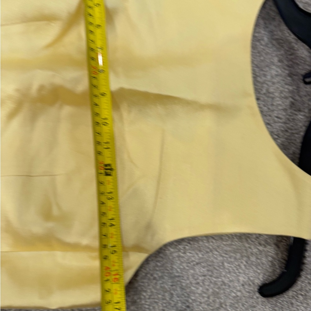 Talbots Yellow Midi Dress Silk Blend *NWT* - Picture 8 of 12